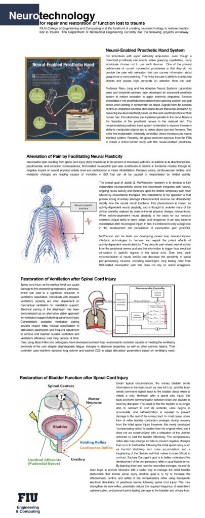 ASEE Digital Newsletter Landing page for Biomedical Engineering at FIU College of Engineering and Computer Science